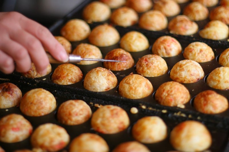 Takoyaki in Japan